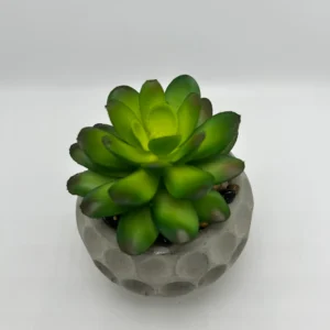 plantas artificiales con maceta